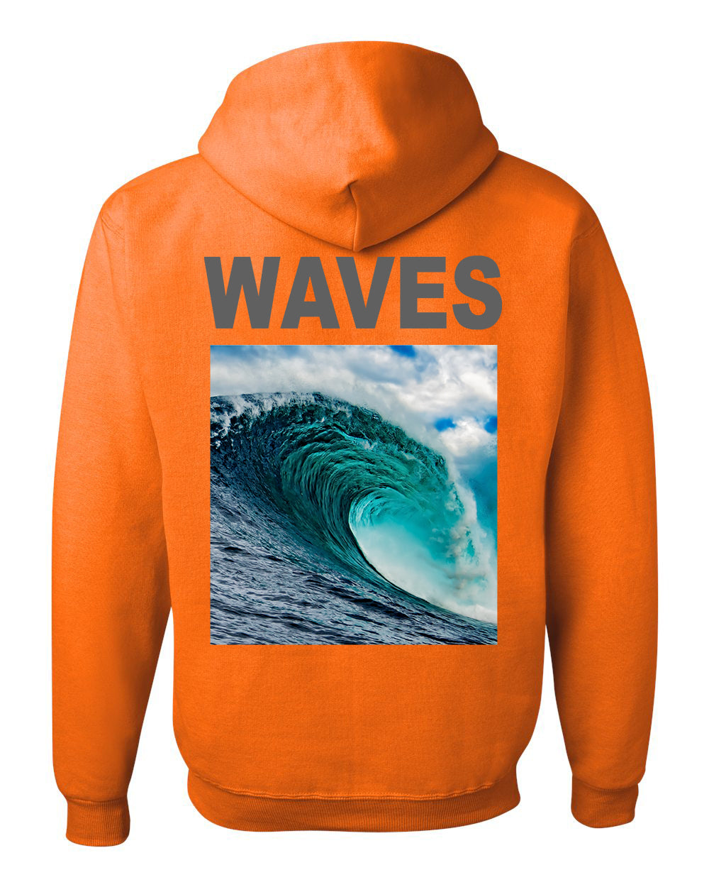 RIDE THE WAVE HOODIE 3M - ORANGE